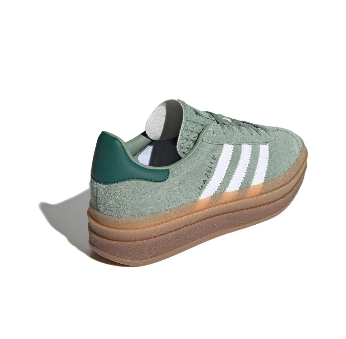 Adidas Originals Gazelle Bold feminino casual de corte baixo